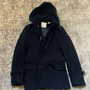 Troy Smith Pea Coat W/ Hood